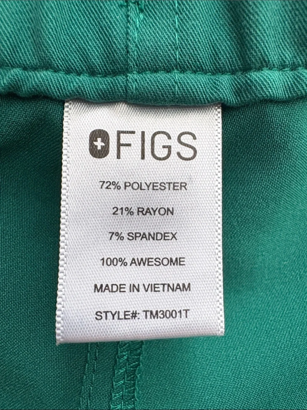 Figs Men’s Cairo Cargo Scrub Pants in Hunter Green Size XL/T